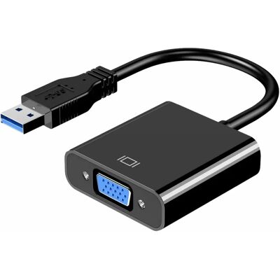 DLH DY-TU4988 Adaptador de gráficos USB - 1920x1200 - Negro DLH DY-TU4988 Adaptador de gráficos USB - 1920x1200 - Negro