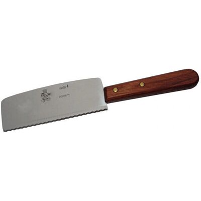 Bron Coucke - Couteau à fromage - Acier inoxydable et bois - 24,5cm - Publicité Bron Coucke - Couteau à fromage - Acier inoxydable et bois - 24,5cm - Publicité