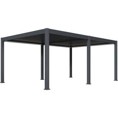 Pergola bioclimatique motorisée Ombréa - 24 m² - Publicité Pergola bioclimatique motorisée Ombréa - 24 m² - Publicité