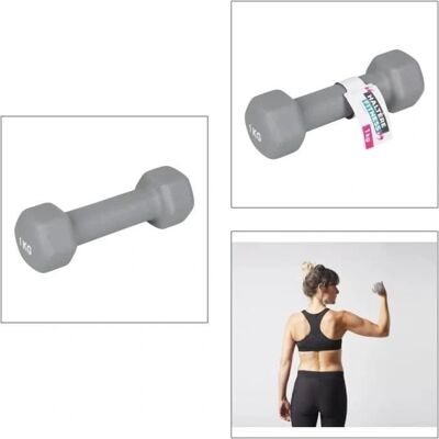 UPFIT 1 kg Hantel - Vielseitiger Griff - Vollständiges Training UPFIT 1 kg Hantel - Vielseitiger Griff - Vollständiges Training
