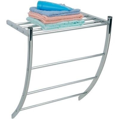 Portarrollos de pared MSV en acero cromado - Gris Portarrollos de pared MSV en acero cromado - Gris
