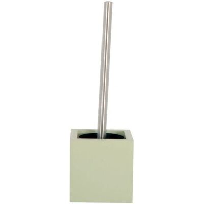 MSV - Porte-brosse WC - Vert Amande - Acier inoxydable - Publicité MSV - Porte-brosse WC - Vert Amande - Acier inoxydable - Publicité
