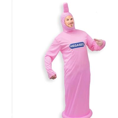 My Other Me Adult Condom Costume - Pink - Costume My Other Me Adult Condom Costume - Pink - Costume