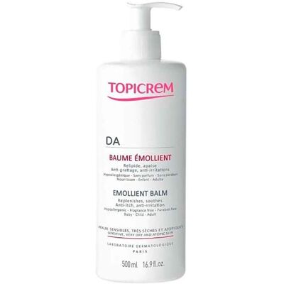Topicrem Da Bálsamo Emoliente 500ml - Bálsamo para piel sensible Topicrem Da Bálsamo Emoliente 500ml - Bálsamo para piel sensible
