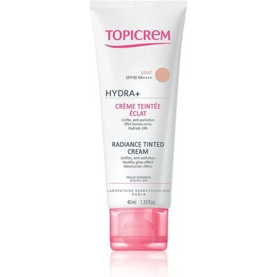 Topicrem Hydra+ Crema Tinte SPF 50 40ml - #light Topicrem Hydra+ Crema Tinte SPF 50 40ml - #light