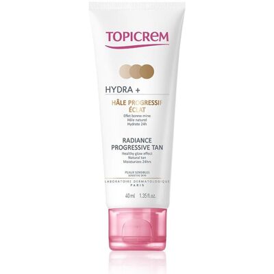 Topicrem Hydra+ Gesichtssonnencreme - Selbstbräuner Topicrem Hydra+ Gesichtssonnencreme - Selbstbräuner