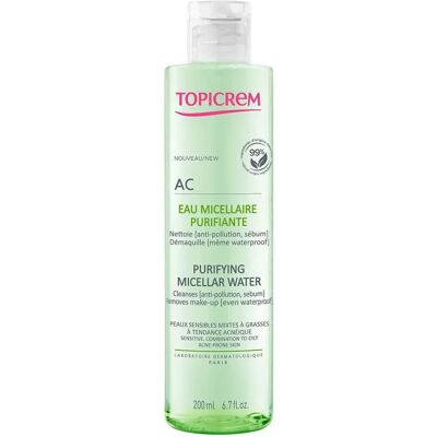 Topicrem AC reinigendes Mizellenwasser 200 ml - Mizellenwasser Topicrem AC reinigendes Mizellenwasser 200 ml - Mizellenwasser