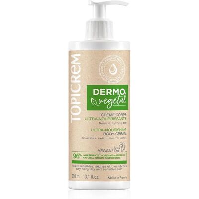 Creme corporal Topicrem Dermo Végétal - Para pele sensível Creme corporal Topicrem Dermo Végétal - Para pele sensível
