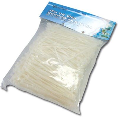 CONNECTLAND - SF-AK-1000 - Beige - Nylon - Attache-câble - Publicité CONNECTLAND - SF-AK-1000 - Beige - Nylon - Attache-câble - Publicité