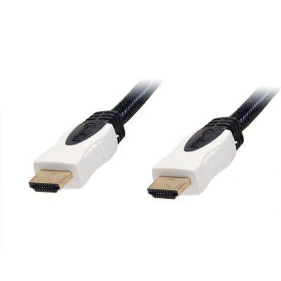 Connectland CL-CAB31006 HDMI-Kabel - 4,5 m - Schwarz / Weiß Connectland CL-CAB31006 HDMI-Kabel - 4,5 m - Schwarz / Weiß