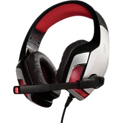 Berserker Gaming FAFNIR Casque Gaming - Stéréo, Rouge, Noir - Publicité Berserker Gaming FAFNIR Casque Gaming - Stéréo, Rouge, Noir - Publicité