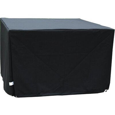 DCB GARDEN - Hülle - Schwarzes Polyester - 105x105x72 cm - Gartentischschutz DCB GARDEN - Hülle - Schwarzes Polyester - 105x105x72 cm - Gartentischschutz
