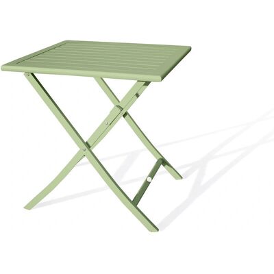 Citygarden Marius - Table de jardin pliante en aluminium - Vert lagune - Publicité Citygarden Marius - Table de jardin pliante en aluminium - Vert lagune - Publicité