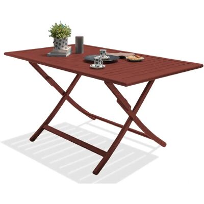 CITYGARDEN Marius - Table de jardin pliante en aluminium - Jardin - Publicité CITYGARDEN Marius - Table de jardin pliante en aluminium - Jardin - Publicité