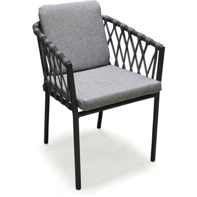 Paris Garden Pilat - Fauteuil de jardin en aluminium et corde - Publicité Paris Garden Pilat - Fauteuil de jardin en aluminium et corde - Publicité