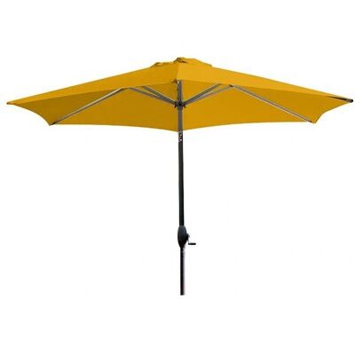 Dcb Garden Marbella - Parasol en aluminium gris 6m² - Publicité Dcb Garden Marbella - Parasol en aluminium gris 6m² - Publicité