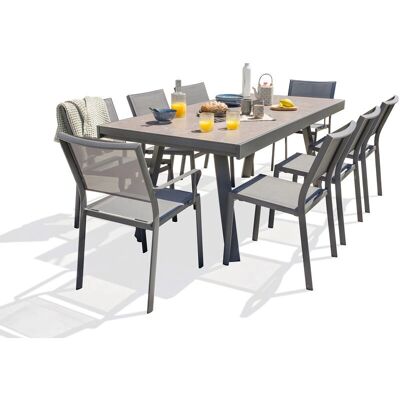 Dcb Garden - Conjunto de comedor de jardín - 8 plazas Dcb Garden - Conjunto de comedor de jardín - 8 plazas