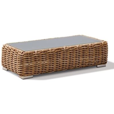PARIS GARDEN BORABORA - Rattantisch für Garten - 112x62x30cm PARIS GARDEN BORABORA - Rattantisch für Garten - 112x62x30cm