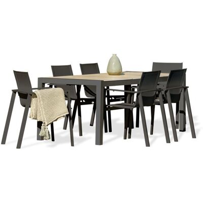 DCB GARDEN Venise - Juego de comedor - 6 piezas DCB GARDEN Venise - Juego de comedor - 6 piezas