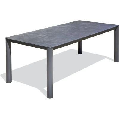 Paris Garden Camargue - Table de Jardin en Aluminium 8 Places - Céramique & Verre - Publicité Paris Garden Camargue - Table de Jardin en Aluminium 8 Places - Céramique & Verre - Publicité