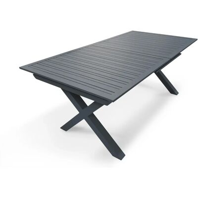 DCB GARDEN Floride - Table de Jardin en Aluminium Réglable - Résistante aux Intempéries - Publicité DCB GARDEN Floride - Table de Jardin en Aluminium Réglable - Résistante aux Intempéries - Publicité