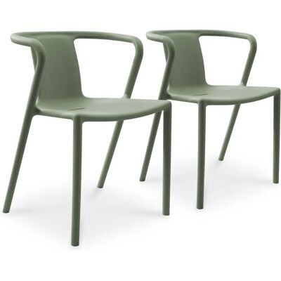 CityGarden Diego - Lot de 2 Fauteuils de Jardin Vert Olive - Fauteuils de Jardin - Publicité CityGarden Diego - Lot de 2 Fauteuils de Jardin Vert Olive - Fauteuils de Jardin - Publicité