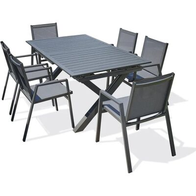 Dcb Garden Modelo 240x77x100cm - Juego de comedor de jardín Dcb Garden Modelo 240x77x100cm - Juego de comedor de jardín