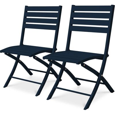 CITYGARDEN Marius - Sillas de jardín plegables de aluminio - Muebles de jardín CITYGARDEN Marius - Sillas de jardín plegables de aluminio - Muebles de jardín