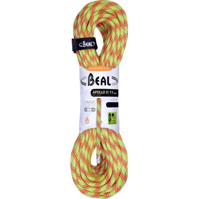 Cuerda de Escalada BEAL Apollo Dry Cover - Verde 50 m Cuerda de Escalada BEAL Apollo Dry Cover - Verde 50 m