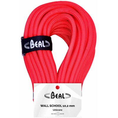 Lezecké lano Beal Wall School - 10.2mm - Červené - 200m Lezecké lano Beal Wall School - 10.2mm - Červené - 200m