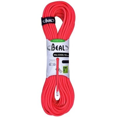 Beal Wall School Unicore 10,2mm 40M Roșu - Coardă de alpinism Beal Wall School Unicore 10,2mm 40M Roșu - Coardă de alpinism