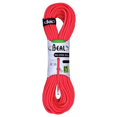 Cuerda de Escalada Infantil Beal 10.2mm 50m Rojo Cuerda de Escalada Infantil Beal 10.2mm 50m Rojo