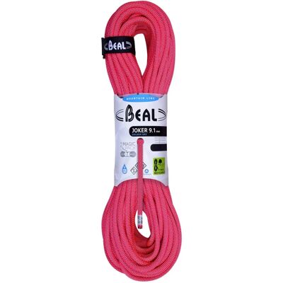 Beal Joker Unicore 9,1 mm 70m Orange Kletterseil - Vielseitig & Leicht Beal Joker Unicore 9,1 mm 70m Orange Kletterseil - Vielseitig & Leicht
