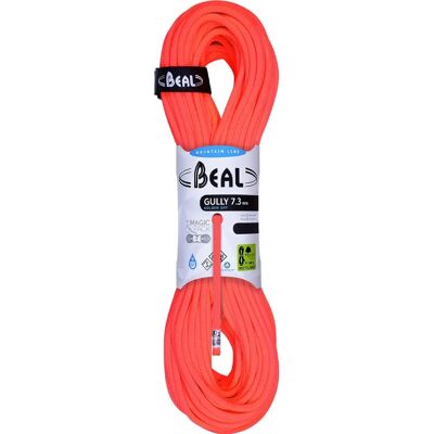 Cuerda de Escalada Beal Gully Unicore Golden Dry 7,3 mm - Ligera 60m Cuerda de Escalada Beal Gully Unicore Golden Dry 7,3 mm - Ligera 60m