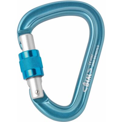 Beal Be Safe Screw Karabiner - Niebieski - One Size - Sprzęt wspinaczkowy Beal Be Safe Screw Karabiner - Niebieski - One Size - Sprzęt wspinaczkowy