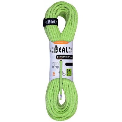 Cuerda de Escalada Beal Unicore 9,4 mm Dry Cover - Verde Alto Rendimiento Cuerda de Escalada Beal Unicore 9,4 mm Dry Cover - Verde Alto Rendimiento