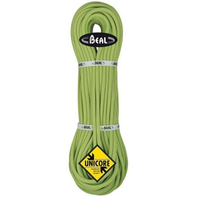 Cuerda de escalada Beal Unicore 9,4mm Dry Cover - Verde Cuerda de escalada Beal Unicore 9,4mm Dry Cover - Verde