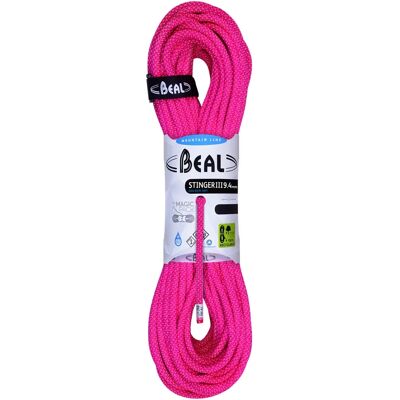 Beal Fuchsia 9,4 mm 50 m Unicore Kletterseil Beal Fuchsia 9,4 mm 50 m Unicore Kletterseil