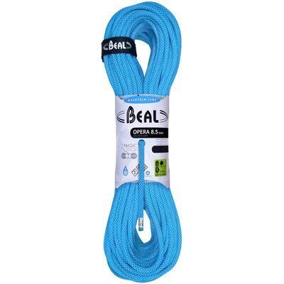 Beal Opera Unicore 8,5mm 60m Klatregarnet Blå Beal Opera Unicore 8,5mm 60m Klatregarnet Blå