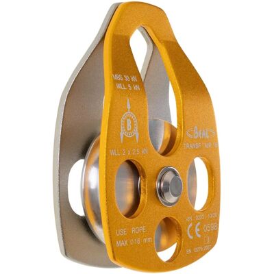 Beal Transf' Air 1B - Polea de cuerda ligera - EN 12278 Beal Transf' Air 1B - Polea de cuerda ligera - EN 12278