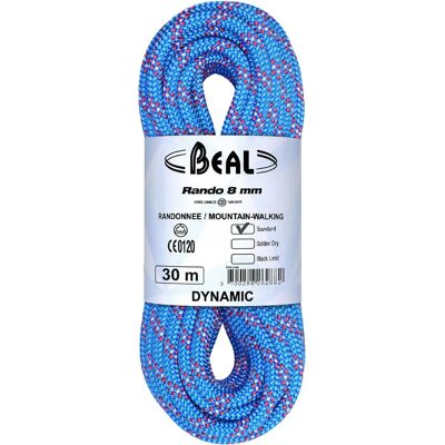 Lina wspinaczkowa Beal Rando 8MM 20M Niebieska Lina wspinaczkowa Beal Rando 8MM 20M Niebieska