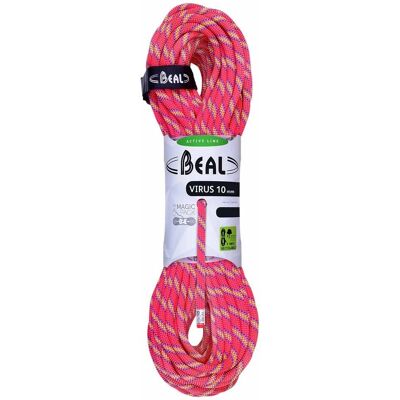 Beal Virus 10.0 MM 60 Růžové - Lezecké lano Beal Virus 10.0 MM 60 Růžové - Lezecké lano