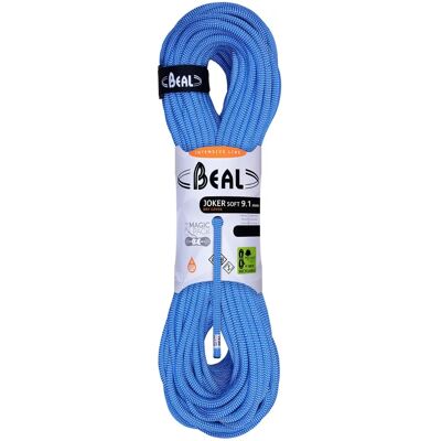 Corda da Arrampicata Beal Joker Soft 9.1 MM 70 Blu Corda da Arrampicata Beal Joker Soft 9.1 MM 70 Blu