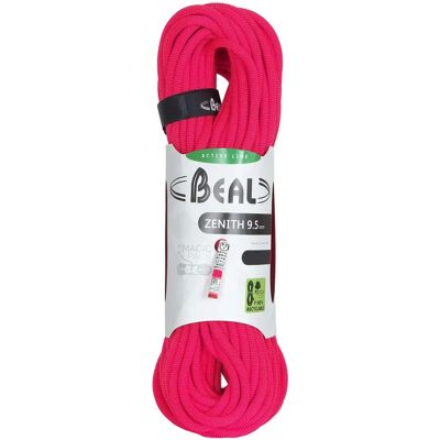 Corde d'Escalade Légère Beal, 50m Rose - Publicité Corde d'Escalade Légère Beal, 50m Rose - Publicité