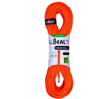 Beal Karma 9,8mm - Cuerda de escalada - Naranja 200m Beal Karma 9,8mm - Cuerda de escalada - Naranja 200m