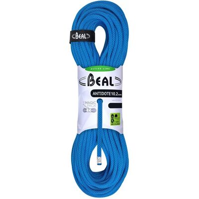 Modré 10,2mm lezecké lano Beal - Klasické, 70m Modré 10,2mm lezecké lano Beal - Klasické, 70m