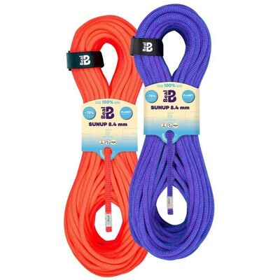 Beal Sunup Unicore Dry Cover Pack 8,4mm Viola/Arancione - Corda di arrampicata Beal Sunup Unicore Dry Cover Pack 8,4mm Viola/Arancione - Corda di arrampicata
