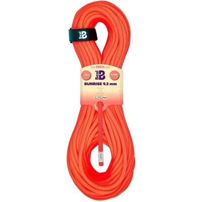 Beal Sunrise Unicore Trockenkern-Sicherheitsseil 9,2 mm Orange - Kletterseil Beal Sunrise Unicore Trockenkern-Sicherheitsseil 9,2 mm Orange - Kletterseil