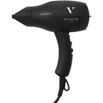 Sèche-cheveux noir TGR 2.0 Velecta Paris - Sèche-cheveux - Publicité Sèche-cheveux noir TGR 2.0 Velecta Paris - Sèche-cheveux - Publicité