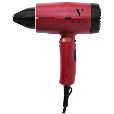 Sèche-cheveux Velecta Paris Revolution 2.2i - Ionique Anti-Frizz, Compact - Publicité Sèche-cheveux Velecta Paris Revolution 2.2i - Ionique Anti-Frizz, Compact - Publicité